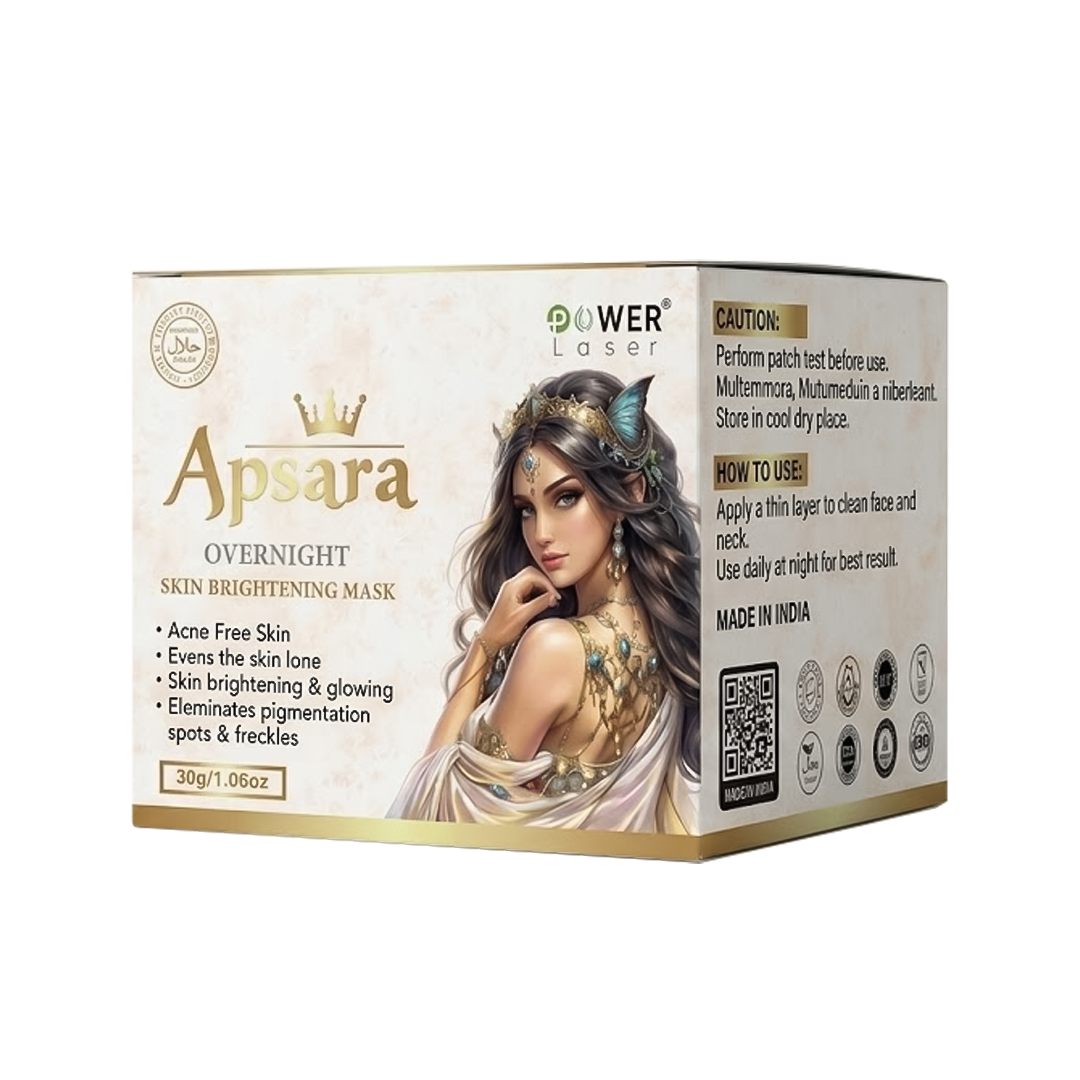 POWER LASER APSARA OVERNIGHT SKIN BRIGHTENING MASK - 30G